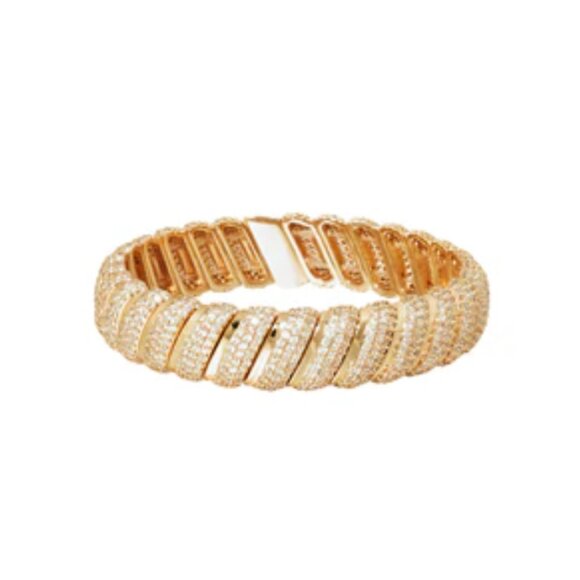 BEST Roxanne Assoulin The Pavé Big Cobra Bracelets